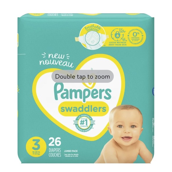 Pampers Swaddlers Diapers - Picture 1 of 4